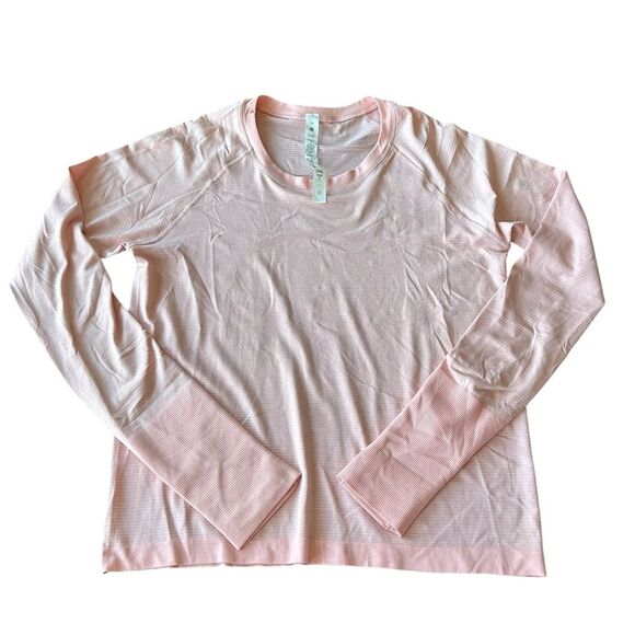 Lululemon‎ Women’s 10 Swiftly Tech Long Sleeve Shirt 2.0
Dew Pink Hip Length New - Picture 4 of 10